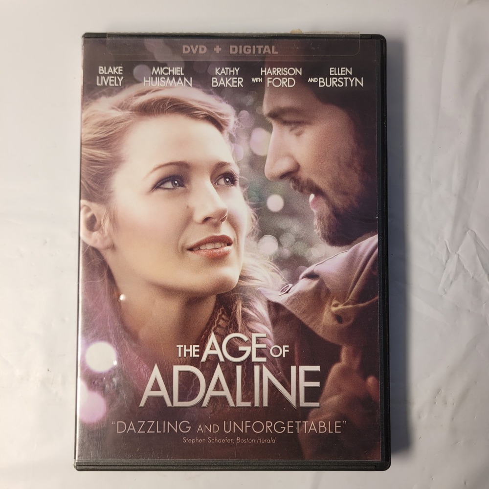 Lionsgate The Age of Adaline DVD Movie Blake Lively Harrison Ford Romance Drama